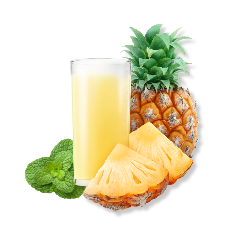 Suco Abacaxi com Hortelã